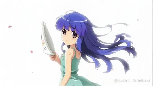 Live2D Animation of a Girl Holding a Mask – AI Generated Video | Hailuo AI