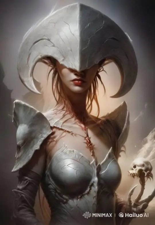 Mystical Guardian Surveying Ethereal Realm – AI Generated Video | Hailuo AI