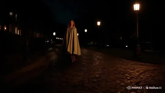 Woman Transforms into Raven on Dark Night – AI Generated Video | Hailuo AI