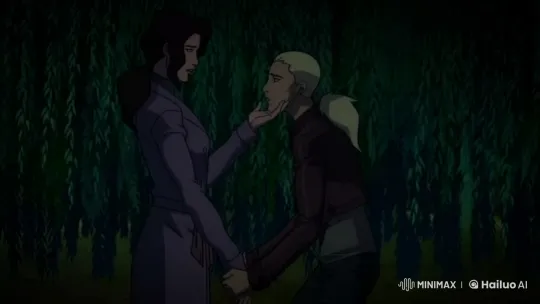 Zatanna and Artemis Share Intimate Moment in Live2D Animation – AI Generated Video | Hailuo AI
