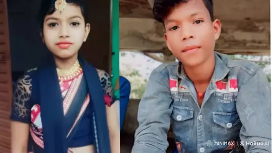 Intimate Embrace and Kiss Between a Woman in Sari and a Man in Patterned Jacket – AI Generated Video | Hailuo AI