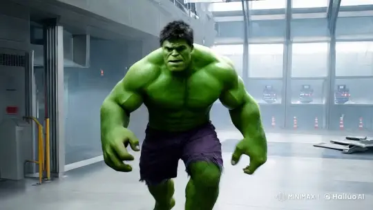 Hulk Destroys Military Facility in Intense Action Scene – AI Generated Video | Hailuo AI