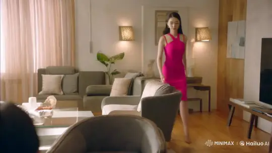 Park Shin-hye in Elegant Slow-Motion Scene – AI Generated Video | Hailuo AI
