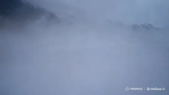 Winter Storm: Mountain Lodge Sanctuary – AI Generated Video | Hailuo AI