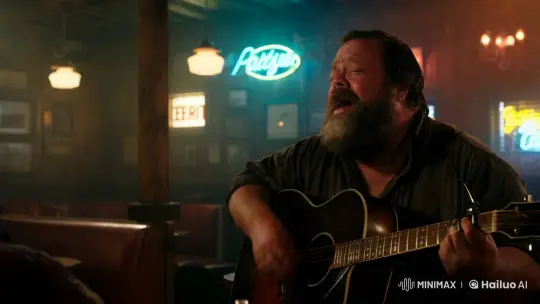 Soulful Musician Captures Bar's Heart in Southern US – AI Generated Video | Hailuo AI