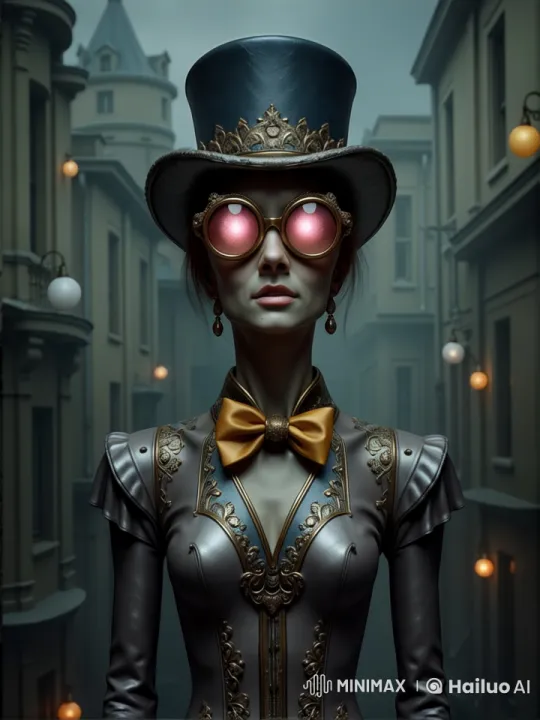 Historic Street Setting with Animated, Elaborately Dressed Character – AI Generated Video | Hailuo AI