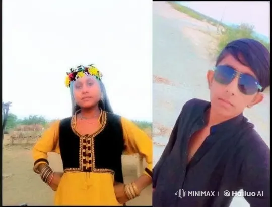 Traditional Attire and Affectionate Kiss in Serene Setting – AI Generated Video | Hailuo AI