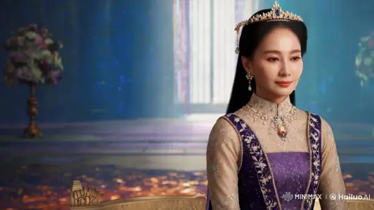 Elegant Princess Portrait: Cinematic Grandeur and Photorealism – AI Generated Video | Hailuo AI