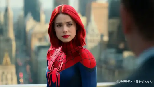 Spider-Gwen in Photorealistic HDR 8K Close-Up – AI Generated Video | Hailuo AI
