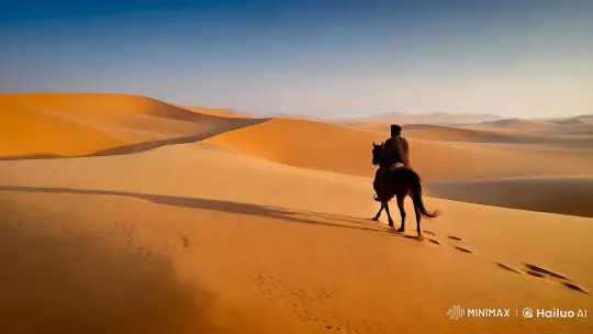 Ibn Khaldun: Journey Through Deserts, Mountains, and Cities – AI Generated Video | Hailuo AI