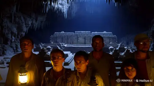 Explorers Discover Ancient City of Yarupa in Mysterious Cave – AI Generated Video | Hailuo AI