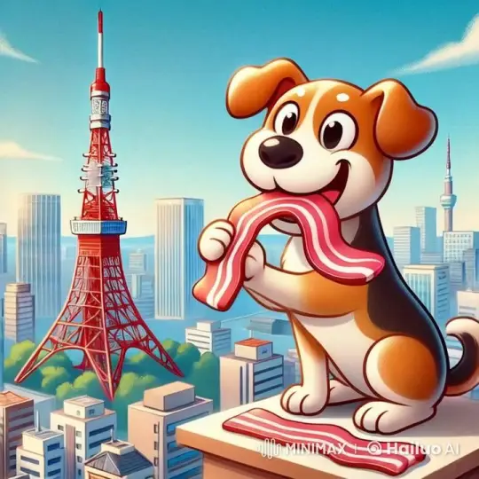 Cartoon Dog's Magical Transformation After Fall – AI Generated Video | Hailuo AI