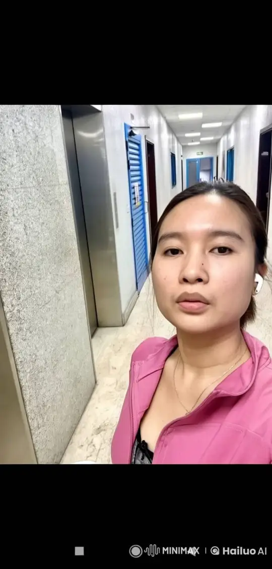 Young Woman Kisses Man in Animated Hallway Scene – AI Generated Video | Hailuo AI