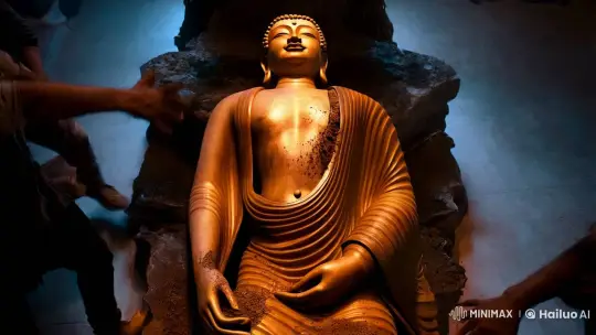 Radiant Buddha Dimmed: A Tale of Murder and Rebirth – AI Generated Video | Hailuo AI