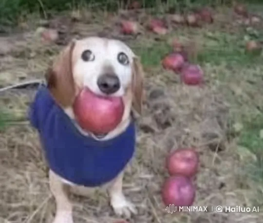 Shrek Attacks Dog in Apple Field, Fight Ensues – AI Generated Video | Hailuo AI