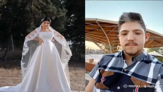 Wedding Embrace: A Couple's Loving Union – AI Generated Video | Hailuo AI