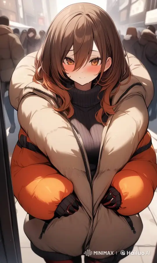 Animated Character in Cozy Winter Cityscape – AI Generated Video | Hailuo AI