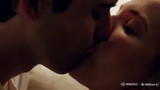 Intimate Kiss Captured in Soft, Diffused Lighting – AI Generated Video | Hailuo AI