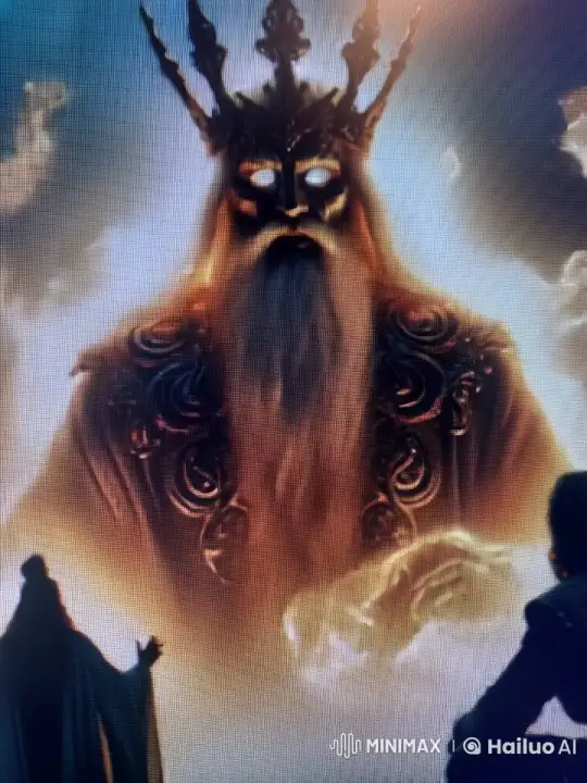 Mystical Encounter with a Radiant, Ethereal Figure – AI Generated Video | Hailuo AI