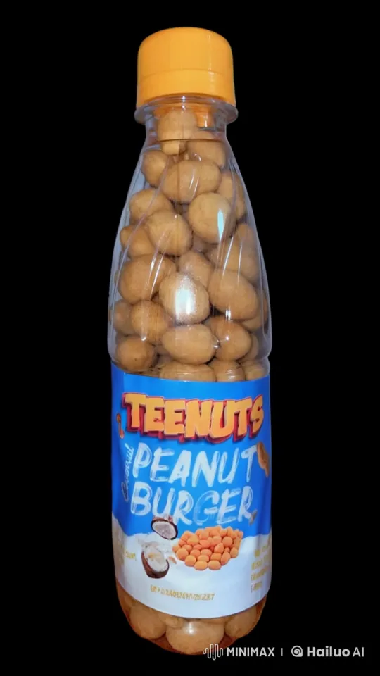 Teenuts Peanut Burger Bottle Spill in Slow Motion – AI Generated Video | Hailuo AI