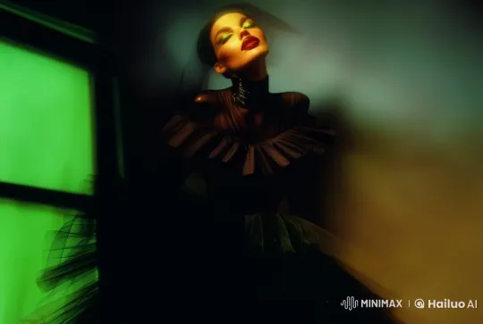 Gothic Figure's Alluring Dance and Kiss in Live2D Animation – AI Generated Video | Hailuo AI