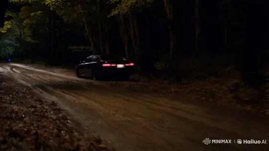 High-Speed Chase Through a Lush Forest Setting – AI Generated Video | Hailuo AI
