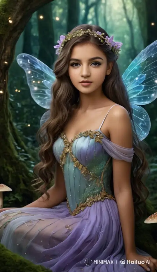 Enchanted Fairy in a Magical Forest – AI Generated Video | Hailuo AI
