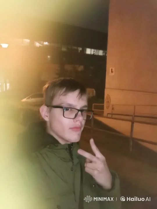 Nighttime Protester Symbolizes Nuclear Blast Impact – AI Generated Video | Hailuo AI
