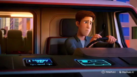 Delivery Driver Caught in Intergalactic Mix-Up – AI Generated Video | Hailuo AI