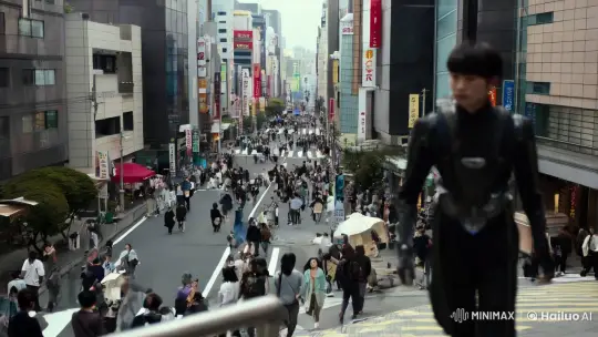 Futuristic Individual in High Aesthetic Tokyo Scene – AI Generated Video | Hailuo AI