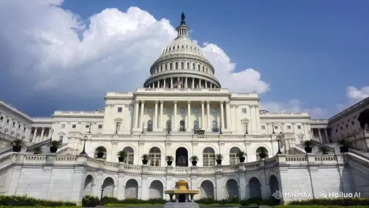 Aerial Panorama of the U.S. Capitol Building – AI Generated Video | Hailuo AI