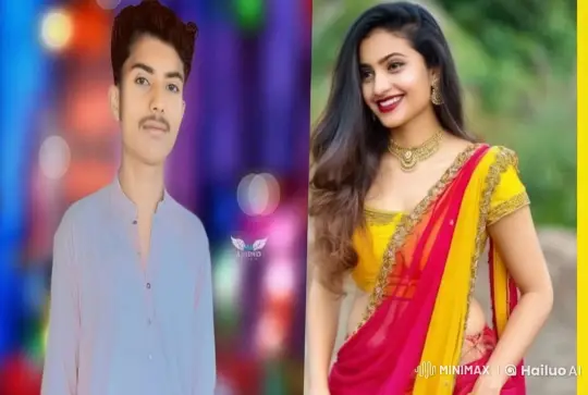 Live2D Video: Friendly Meeting Scene with Subtle Swaying – AI Generated Video | Hailuo AI