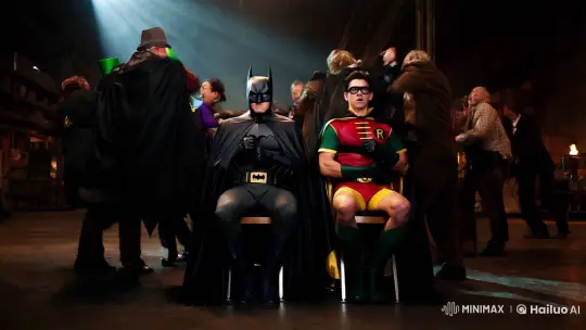 Batman and Robin Captured by Riddler and Joker – AI Generated Video | Hailuo AI