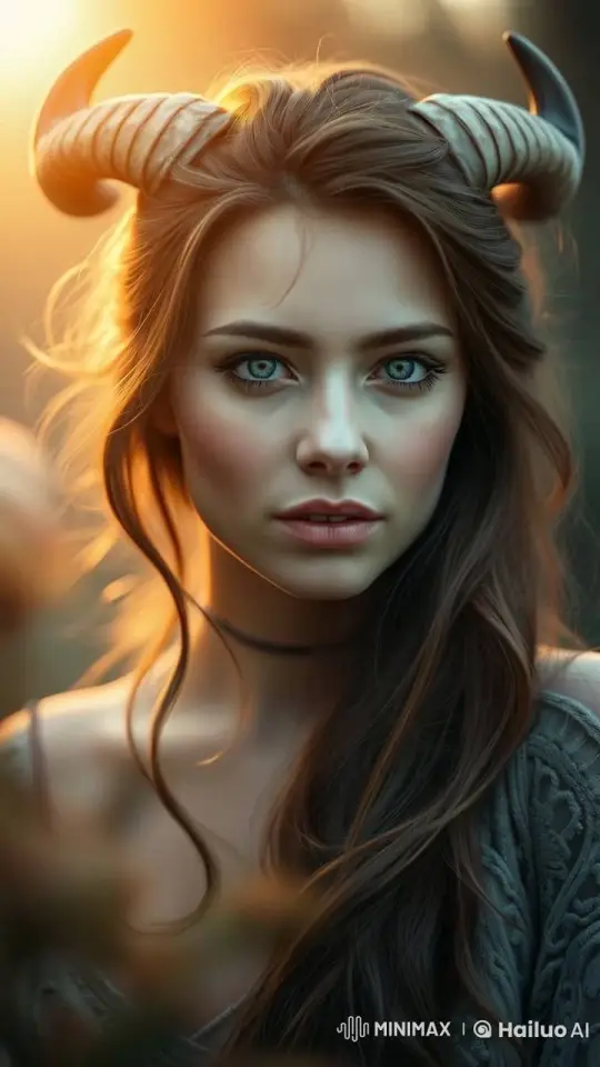 Enchanting Girl in Golden Sunset - 4K Live2D Masterpiece – AI Generated Video | Hailuo AI