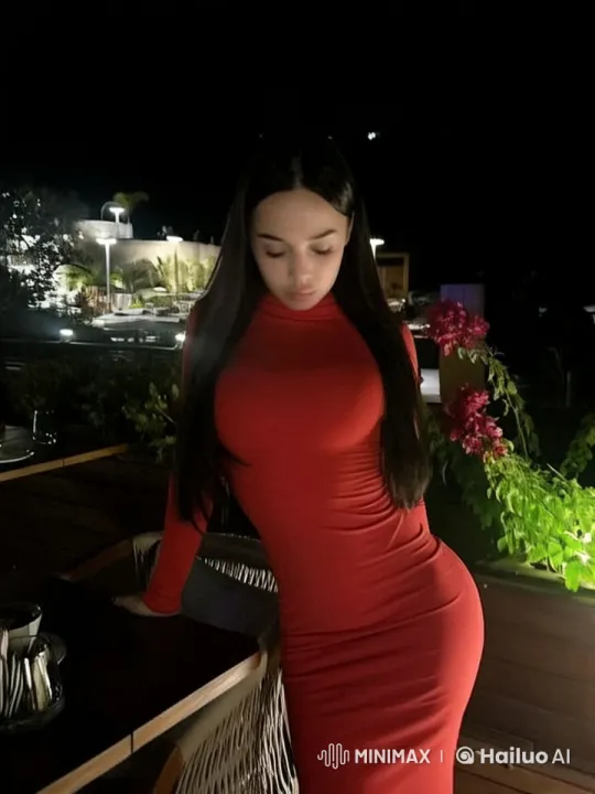 Graceful Girl in Red Dress: Captivating Live2D Animation – AI Generated Video | Hailuo AI