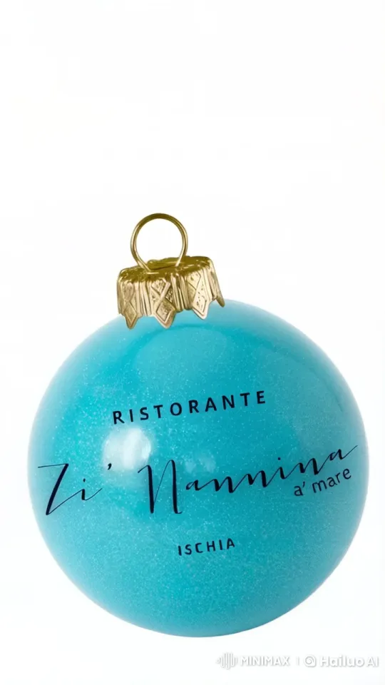 Christmas Bauble Reflects on Golden Sunset Waters – AI Generated Video | Hailuo AI