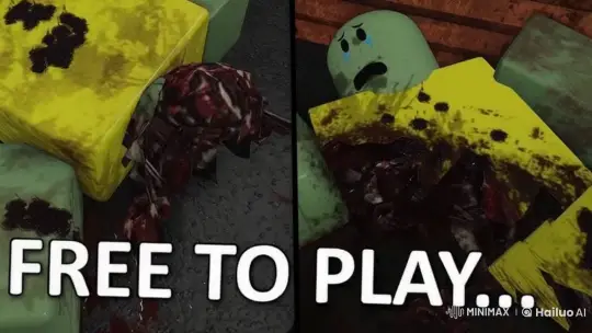 FREE TO PLAY: A Grim Blocky Game Experience – AI Generated Video | Hailuo AI