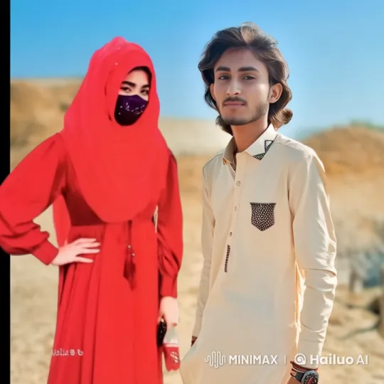 Romantic Scene in Live2D with Two Characters – AI Generated Video | Hailuo AI