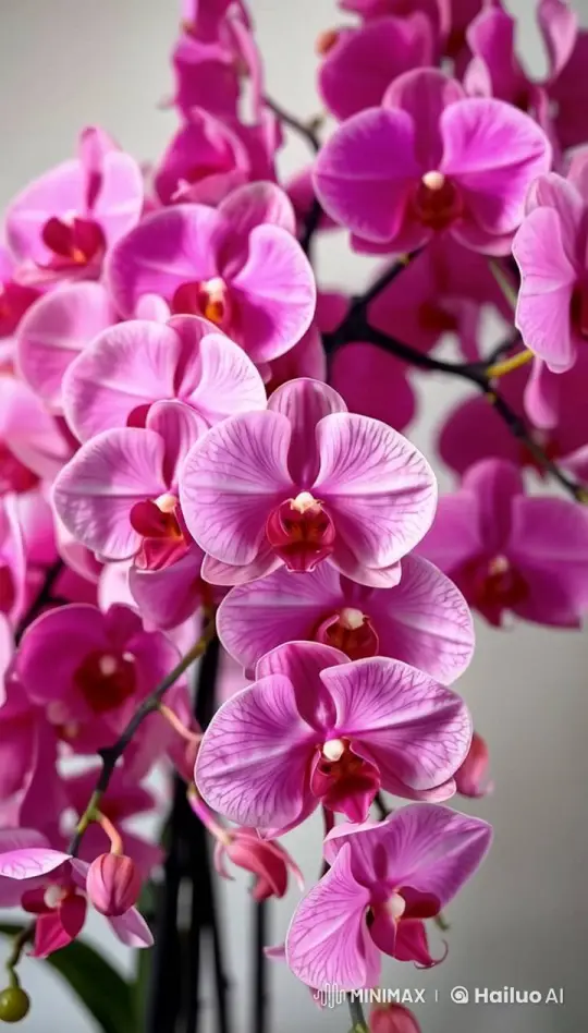 Vibrant Pink Orchids: A Live2D 4K Slow Motion Masterpiece – AI Generated Video | Hailuo AI