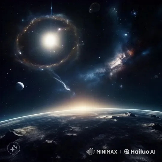 Cosmic Majesty: A Live2D Journey Through Space – AI Generated Video | Hailuo AI