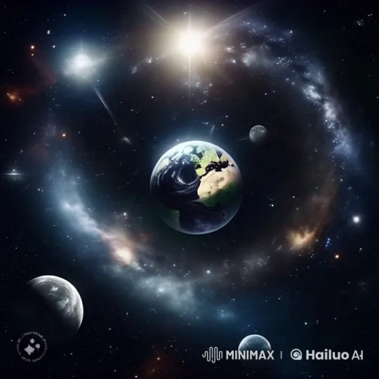 Cosmic Symphony: A Live2D Journey Through Space – AI Generated Video | Hailuo AI