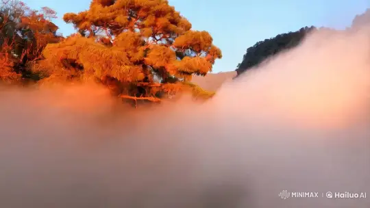 FPV Camera Captures High-Speed Flight Over Crystalline River and Eagles at Dawn – AI Generated Video | Hailuo AI