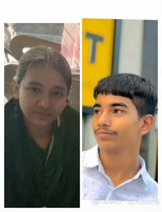 Couple's Gentle, Intimate Connection in Split-Screen Video – AI Generated Video | Hailuo AI
