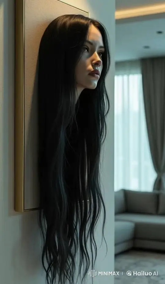 Flowing Hair in Gentle Breeze: A Cinematic Still Life – AI Generated Video | Hailuo AI