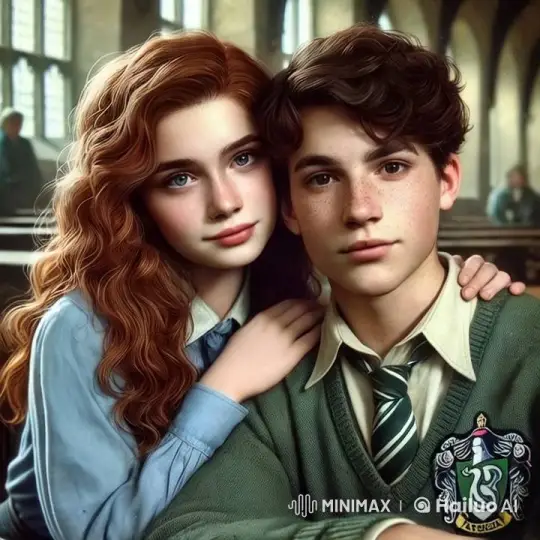 Affectionate Siblings or Friends in a Tranquil Classroom – AI Generated Video | Hailuo AI