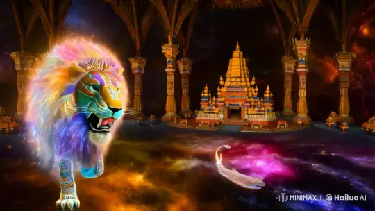 Cosmic Beasts: A Celestial Symphony of Art and Myth – AI Generated Video | Hailuo AI