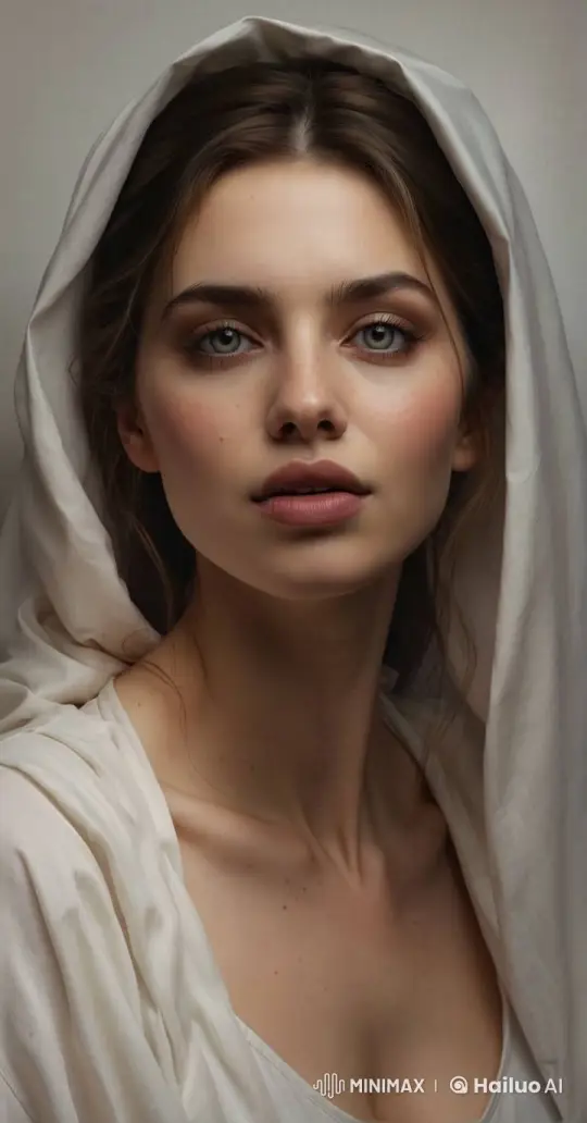 Contemplative Woman in Vibrant Live2D Animation – AI Generated Video | Hailuo AI