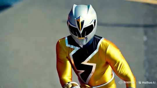 Dualistic Aesthetics: Gemini Power Ranger's Symmetrical Mastery – AI Generated Video | Hailuo AI