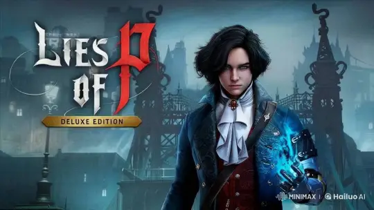 Mysterious Gothic Cityscape with Glowing-Eyed Character – AI Generated Video | Hailuo AI