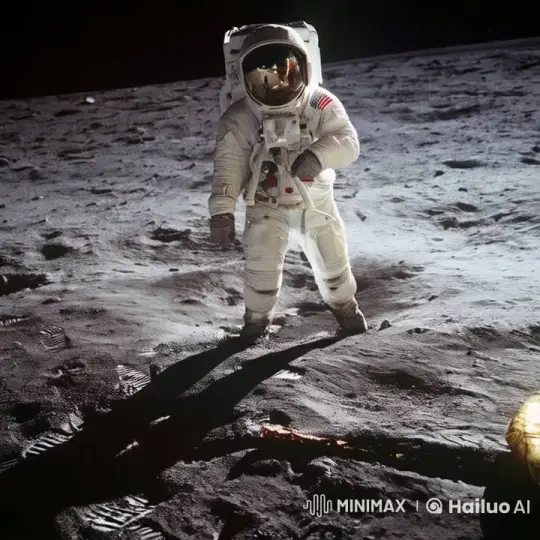 Astronaut Moon Dance in Live2D Animation – AI Generated Video | Hailuo AI